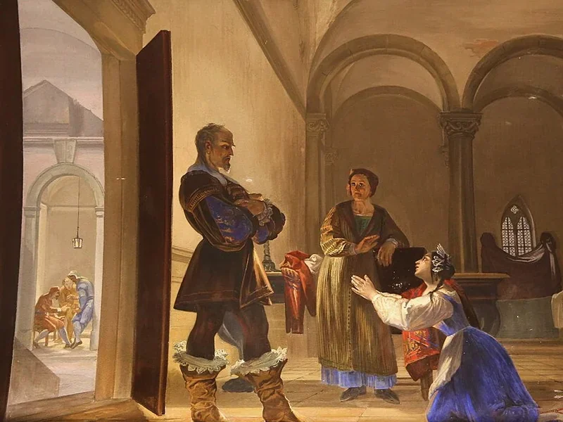 1793-Nicola Cianfanelli - L'innominato dai Promessi sposi - Palazzina della Meridiana